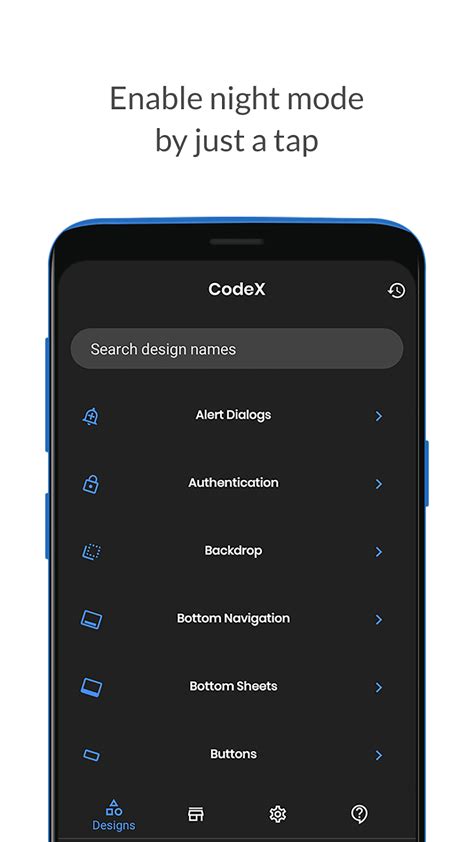 codex or shelves for android.